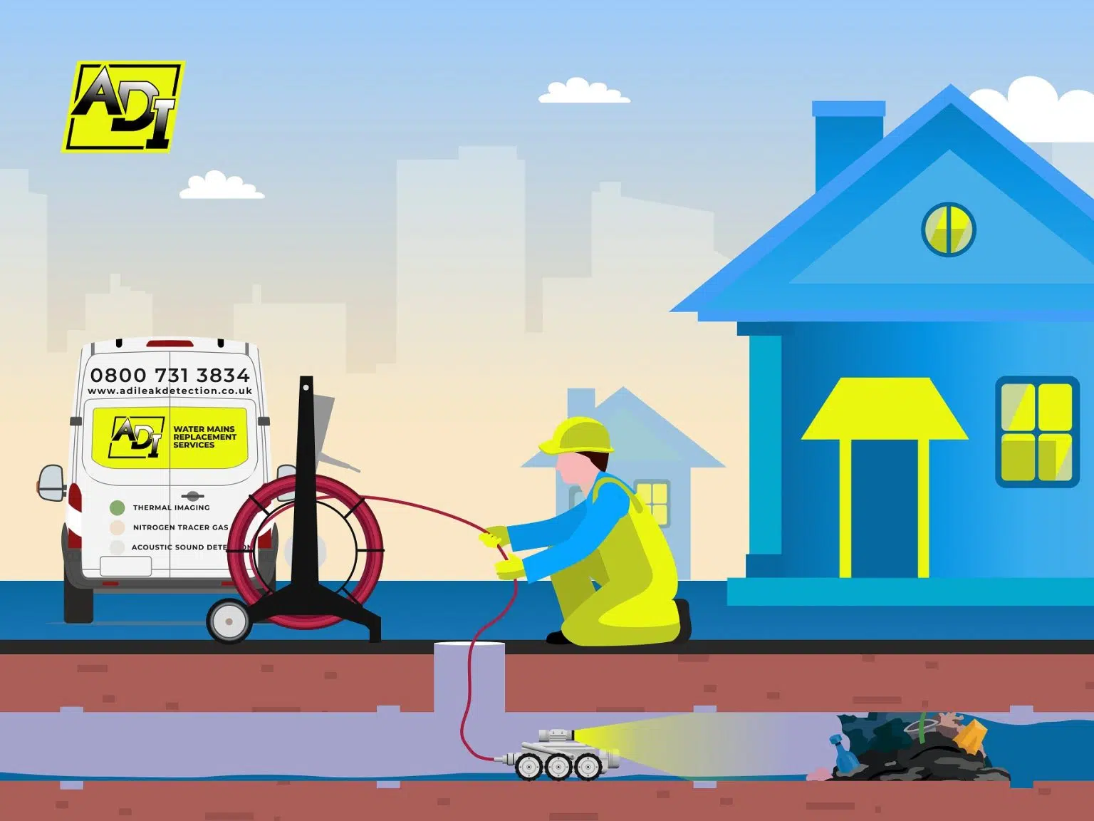 Drainage CCTV Surveys & Investigations Newcastle upon Tyne